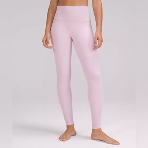 Lululemon Flow Y Nulu Bra/Lululemon Align High-Rise Pant Blush Pink Set